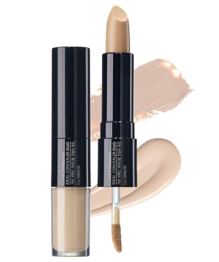 [the SAEM] Cover Perfection Ideal Concealer Duo - (#1 Clear Beige)