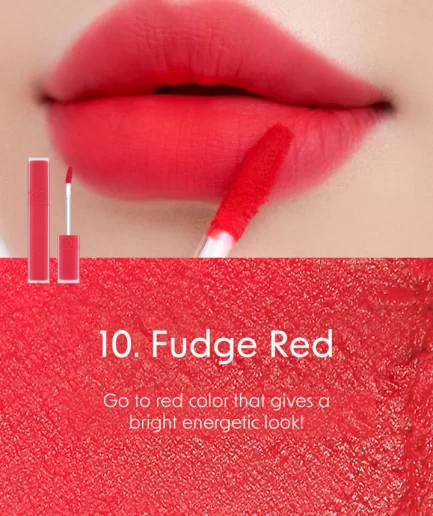 Rom&nd Blur Fudge Tint #10 Fudge Red