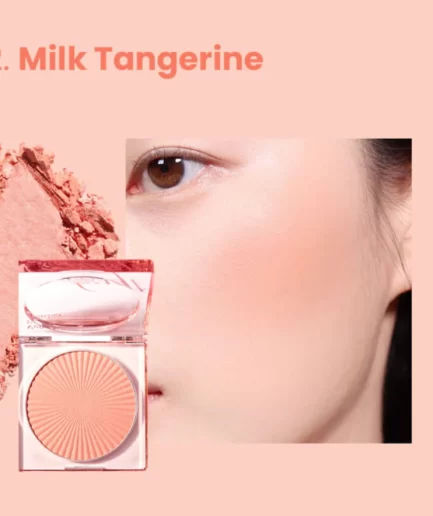 fmgt Veil Glow Blush-#02 Milk Tangerine