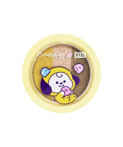 [THE CREME SHOP] CHIMMY Ultra-Pigmented Eyeshadow Trio - Banana Taffy