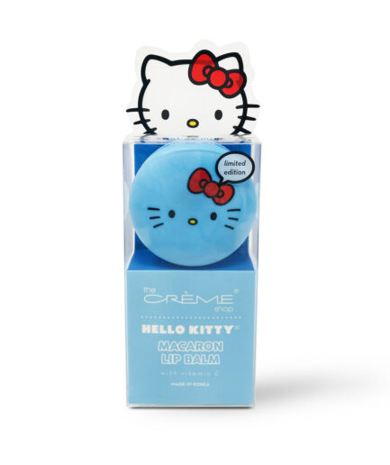 [THE CREME SHOP]Hello Kitty Macaron Lip Balm - Cool As Mint