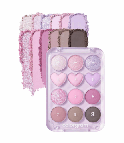 [colorgram] Pin Point Eyeshadow Palette #03 Pink laveder