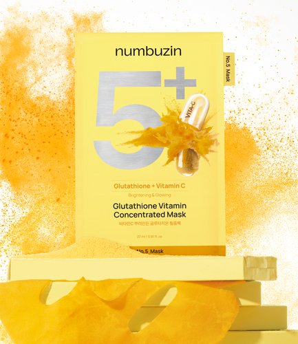 [Numbuzin] No.5 Glutathione Vitamin Mask (1ea)