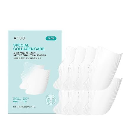 [ANUA] Salmon DNA PDRN Collagen Melting Patch for Glass skin, Smile Line Patches