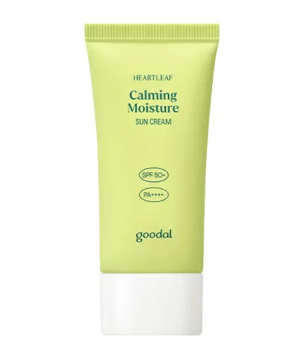 [GOODAL]HEARTLEAF CALMING MOISTURE SUN CREAM
